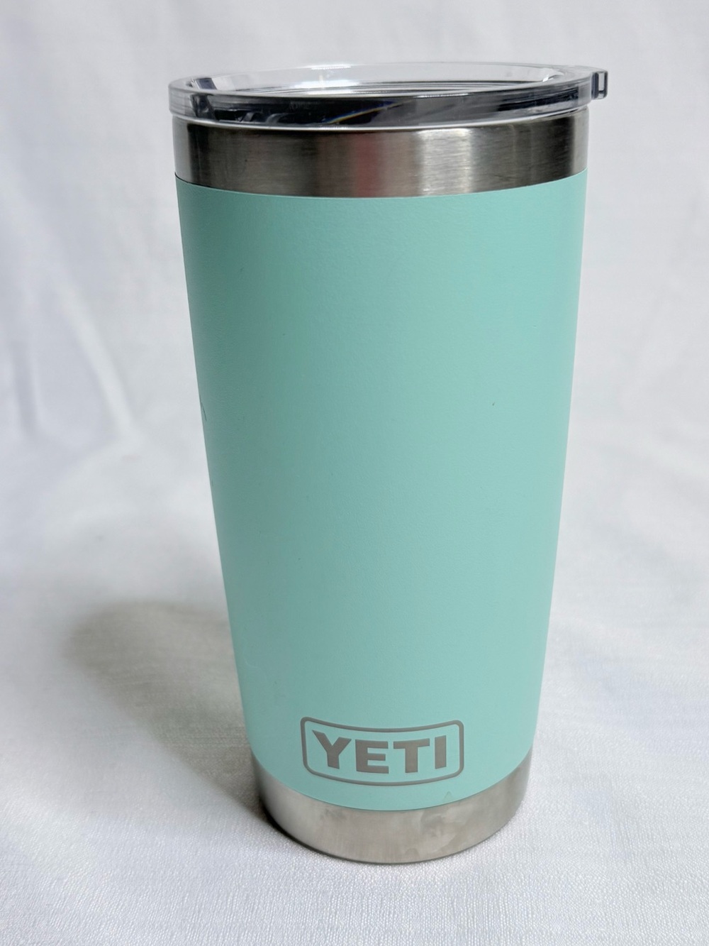 YETI Rambler 20oz Tumbler Seafoam Green With Magslider Lid
